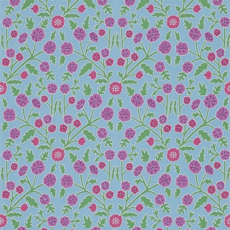 Sanderson Home, Papavera Wallpapers, Candytuft, DPAV214758