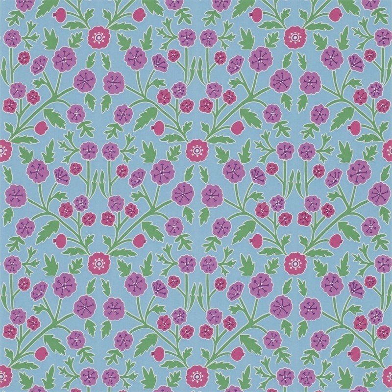 Sanderson Home, Papavera Wallpapers, Candytuft, DPAV214758