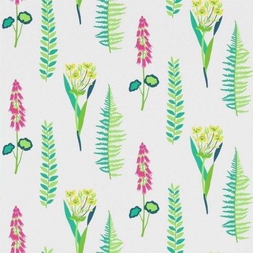Sanderson Home, Papavera Wallpapers, Floral Bazaar, DPAV214770