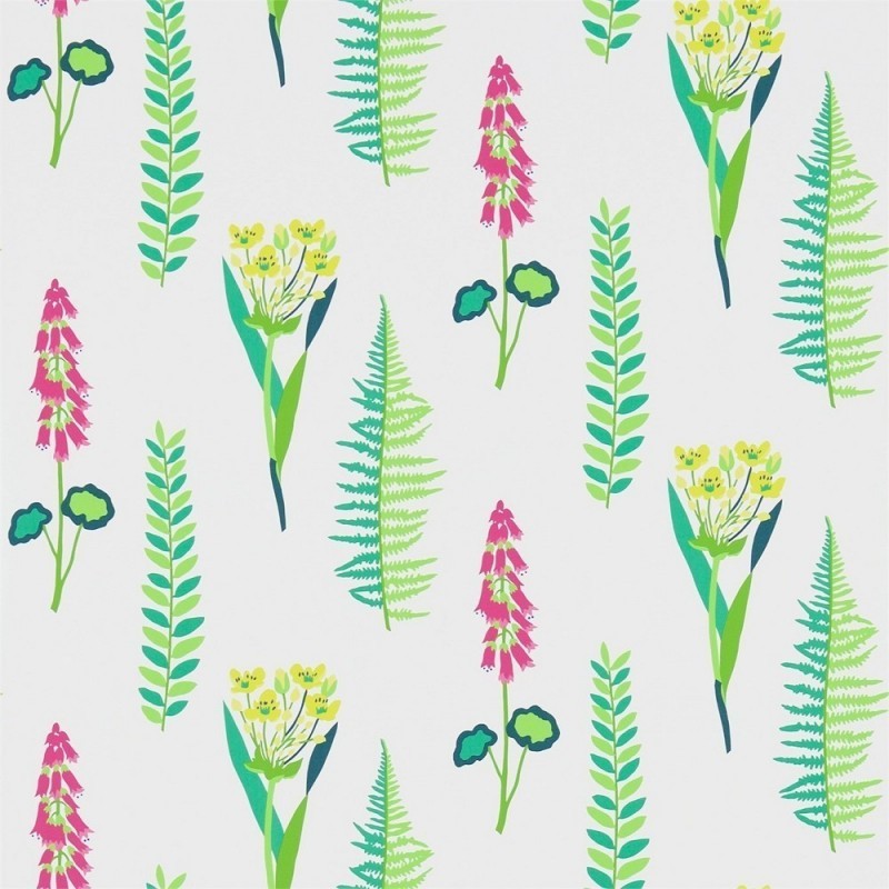 Sanderson Home, Papavera Wallpapers, Floral Bazaar, DPAV214770