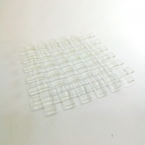 Icon 方形編織玻璃盤 40cm