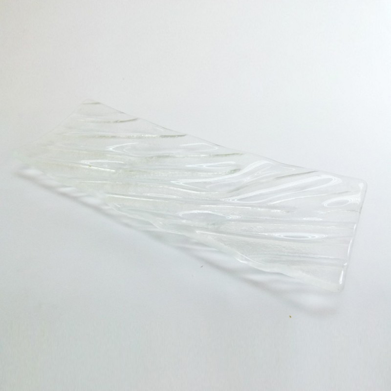 Now 長形水流玻璃盤 40 x 15cm
