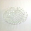 Zen 圓形漩渦玻璃盤 30cm